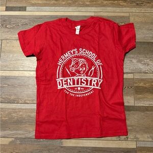 Hermey's School of Dentistry Red Kids Med T-Shirt New